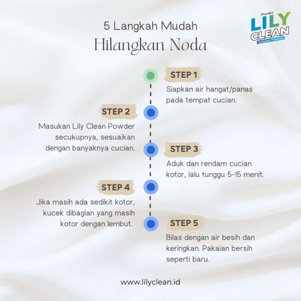 Cara Pakai Lily Clean