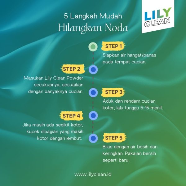 Cara Pakai Lili Clean 1000g